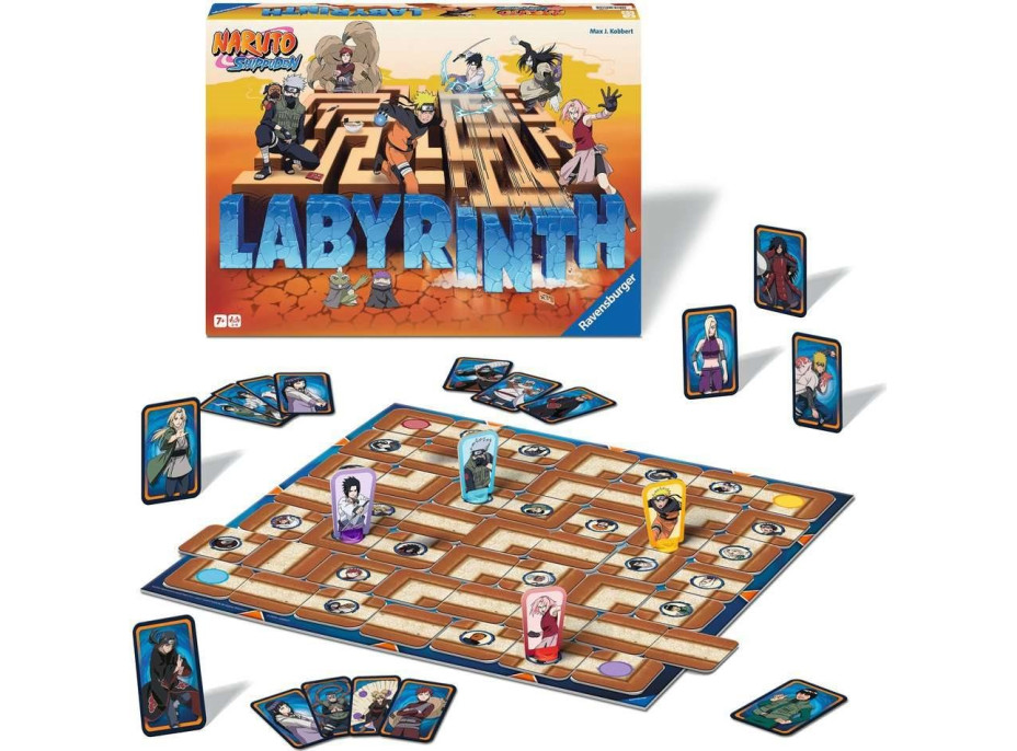 RAVENSBURGER Hra Labyrinth Naruto