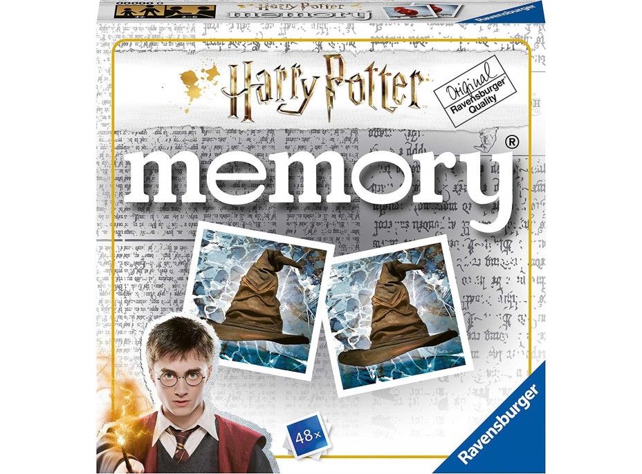 RAVENSBURGER Pexeso Harry Potter, 48 kartičiek