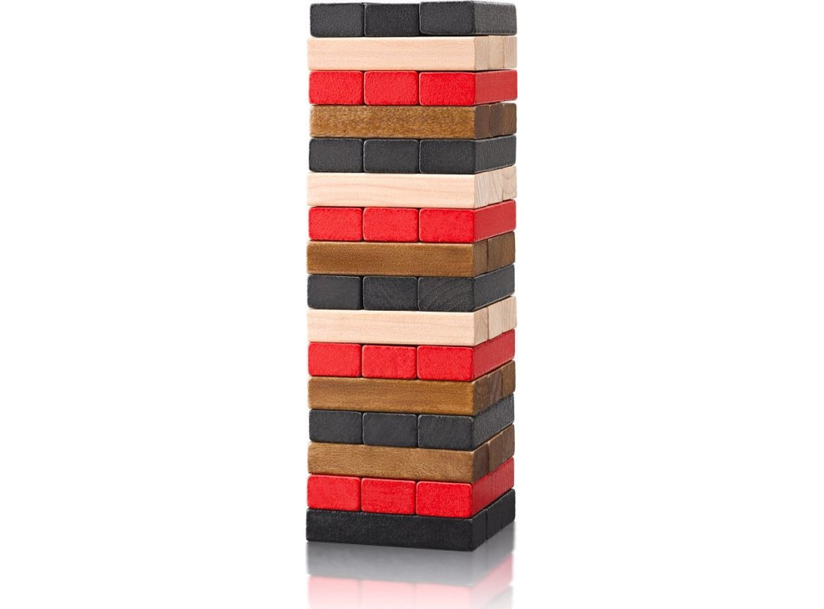 POPULAR Balančná hra drevená veža Jenga