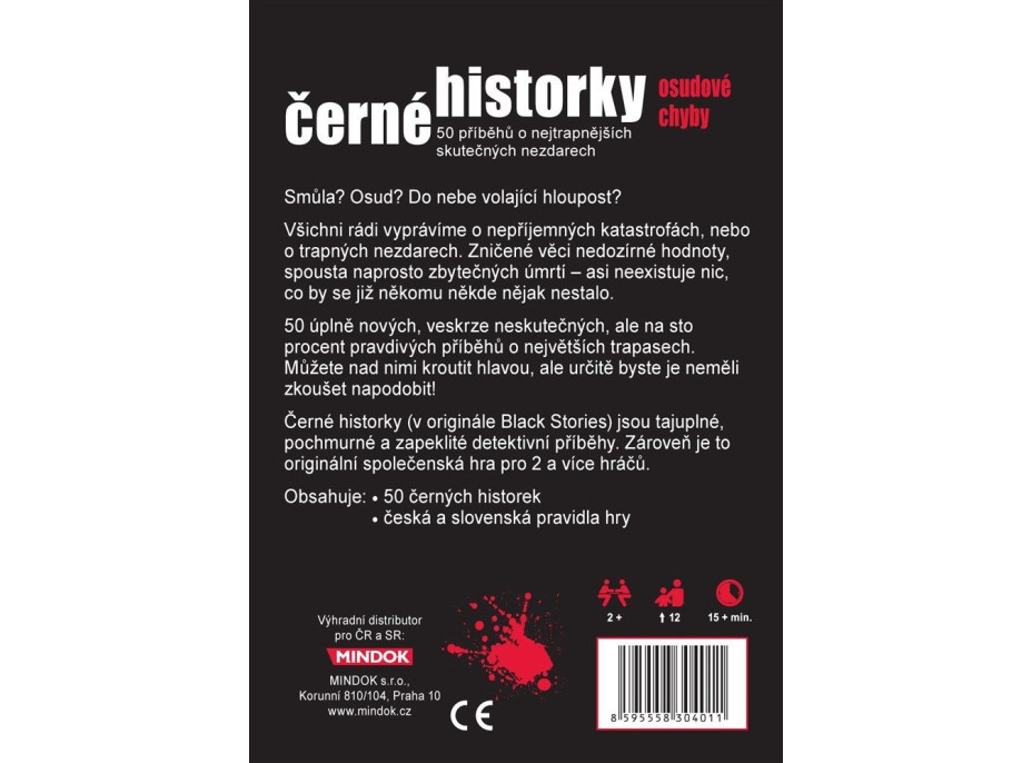 MINDOK Čierne historky: Osudové chyby