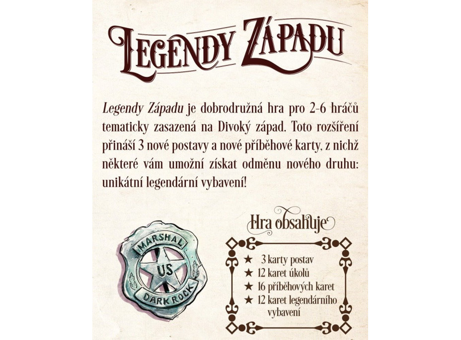 MINDOK Legendy Západu: Rozšírenie 2 Hodný, zlý a pohľadný