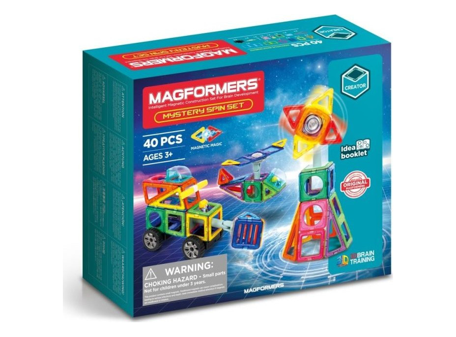 MAGFORMERS Mystery Spin set 40 dielikov