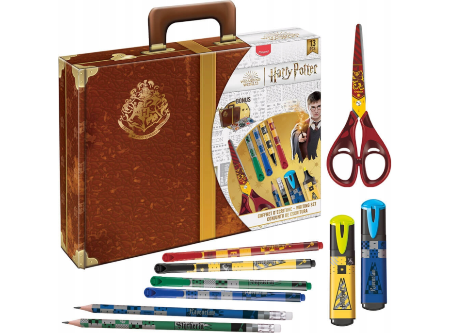 MAPED Výtvarný kufrík Harry Potter 13ks