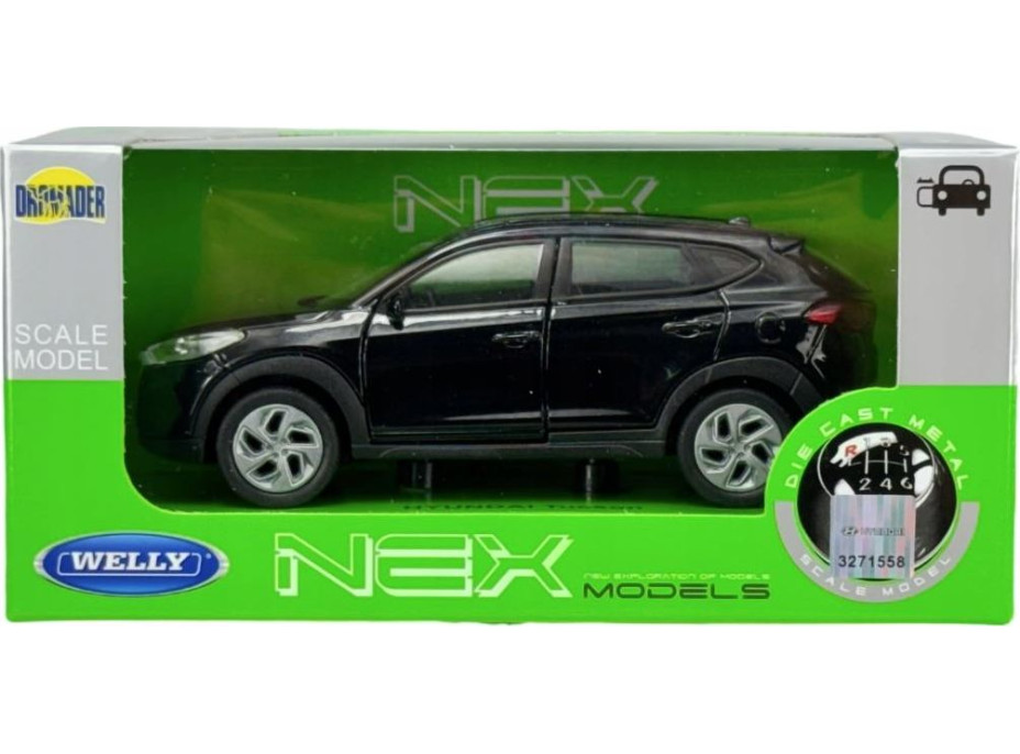 Welly Hyundai Tucson 1:34 čierny