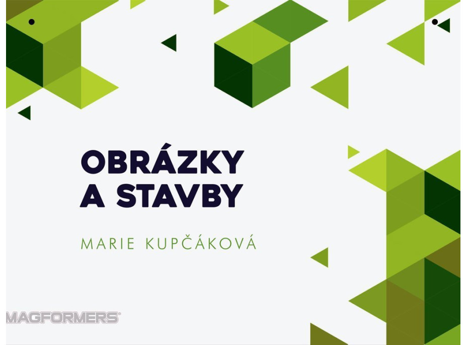 MAGFORMERS Výukové karty Geometria 1: Obrázky a stavby