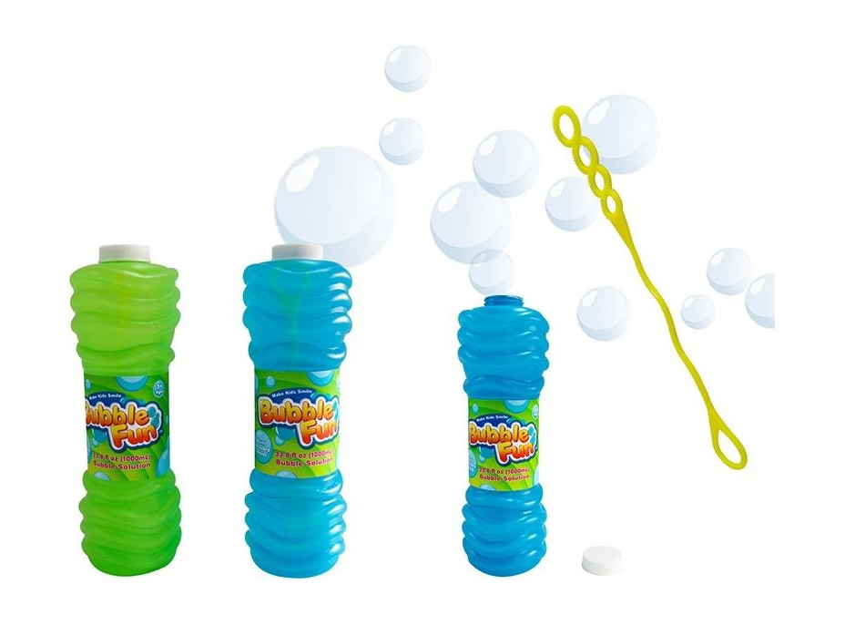 SPARKYS Bublifuk Bubble Fun - náhradná náplň 1000ml 1ks (mix)