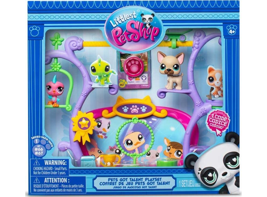 Hasbro Littlest Pet Shop LPS Hracia sada: Talentované zvieratká