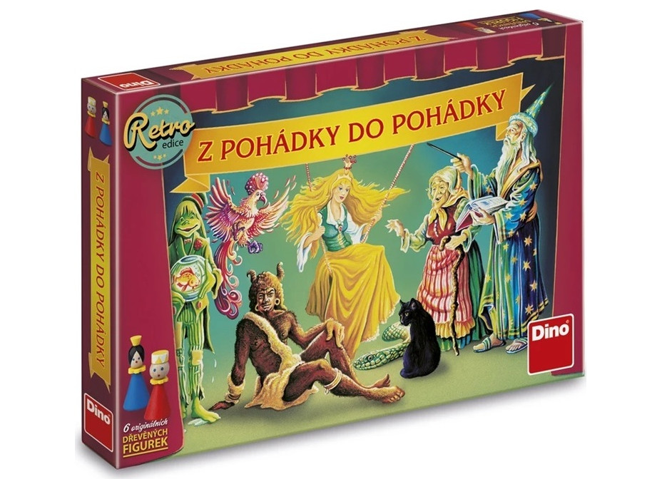 Dino Detská hra Z rozprávky do rozprávky - retro edícia