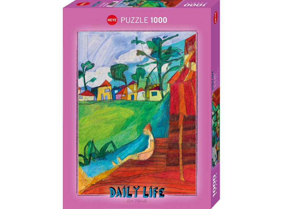 HEYE Puzzle Daily Life: Pri rieke 1000 dielikov