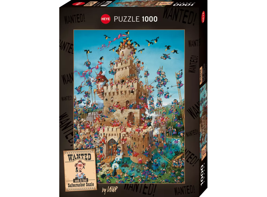 HEYE Puzzle Diamantový Dick 1000 dielikov