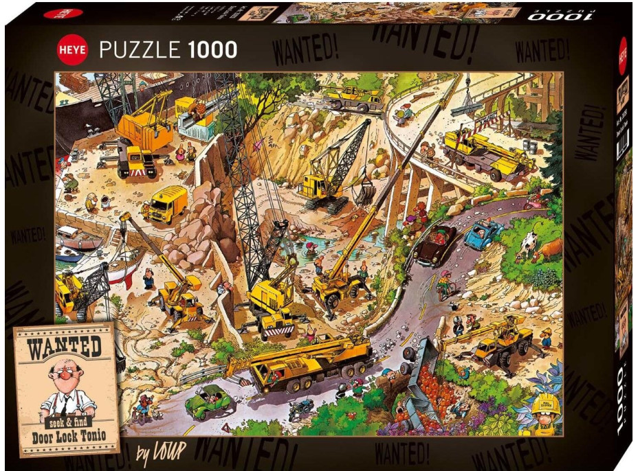 HEYE Puzzle Lamač zámkov Tonio 1000 dielikov