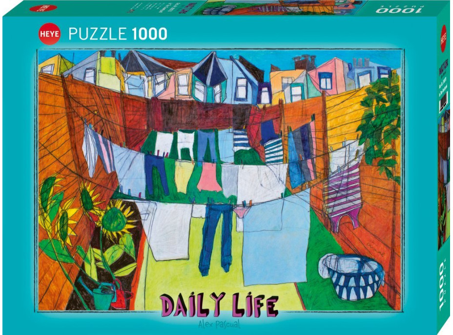 HEYE Puzzle Daily Life: Na dvore 1000 dielikov