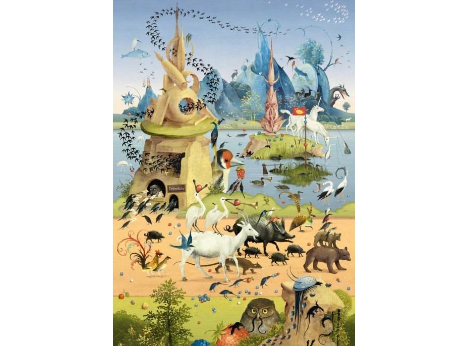 HEYE Puzzle Na výlete: Hieronymus Bosch 500 dielikov