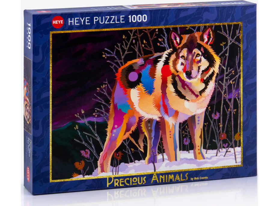 HEYE Puzzle Nočný vlk 1000 dielikov