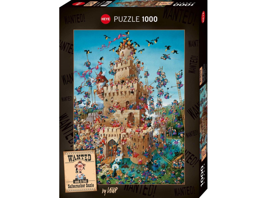 HEYE Puzzle Otváračka sejfov Suzie 1000 dielikov