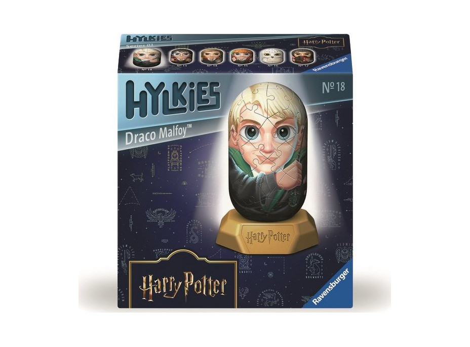 RAVENSBURGER 3D puzzle Hylkies: Harry Potter: Draco Malfoy 54 dielikov