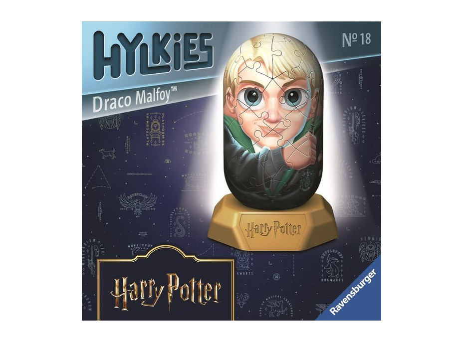 RAVENSBURGER 3D puzzle Hylkies: Harry Potter: Draco Malfoy 54 dielikov