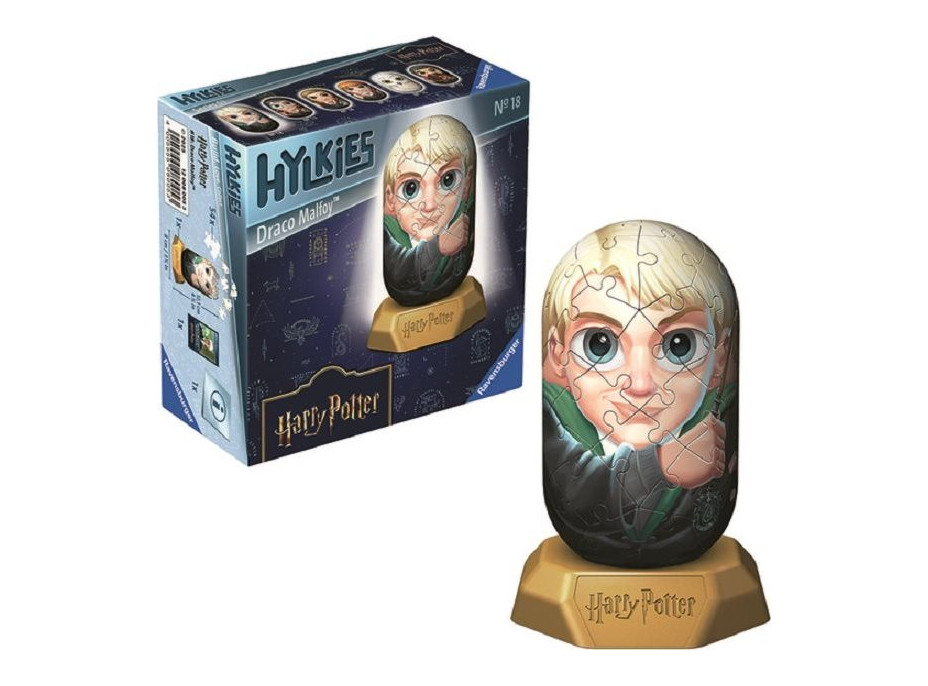 RAVENSBURGER 3D puzzle Hylkies: Harry Potter: Draco Malfoy 54 dielikov