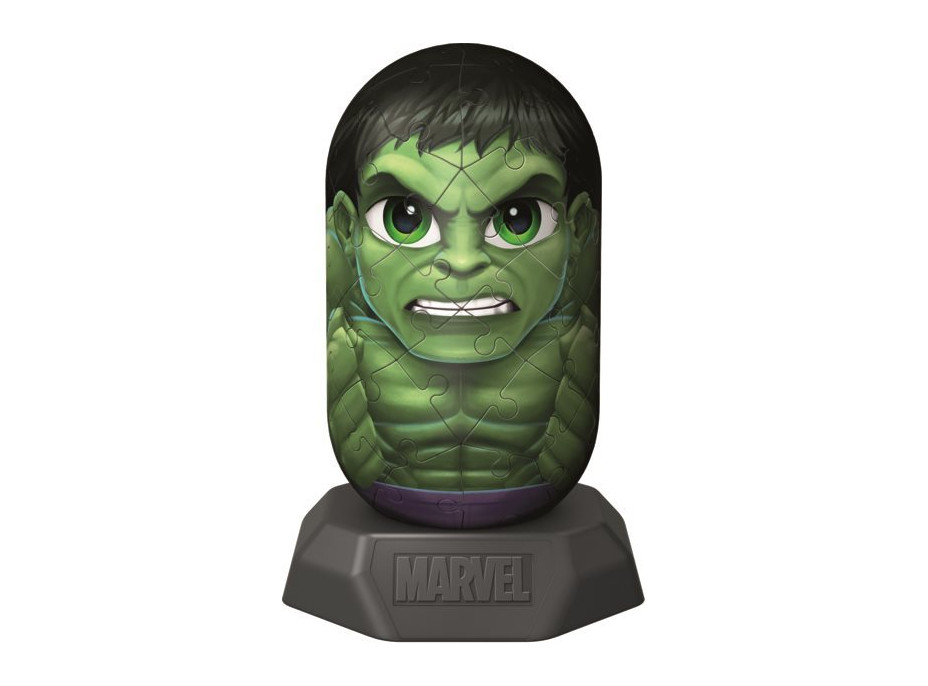 RAVENSBURGER 3D puzzle Hylkies: Marvel: Hulk 54 dielikov