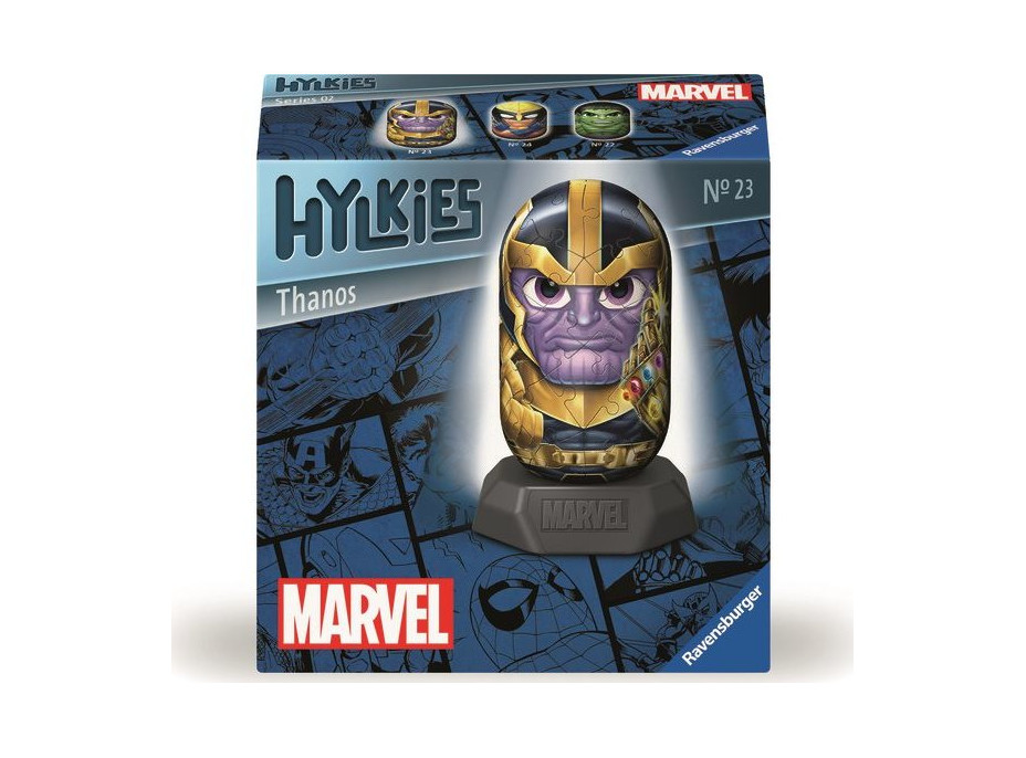 RAVENSBURGER 3D puzzle Hylkies: Marvel: Thanos 54 dielikov