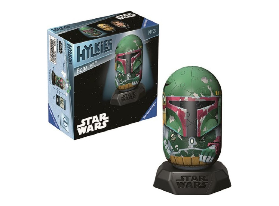 RAVENSBURGER 3D puzzle Hylkies: Star Wars: Boba Fett 54 dielikov