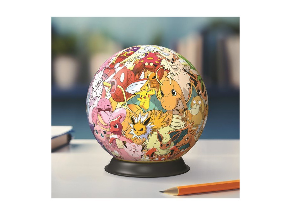 RAVENSBURGER 3D Puzzleball Pokémoni 72 dielikov