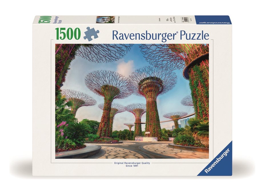 RAVENSBURGER Puzzle Super stromy v Singapure 1500 dielikov