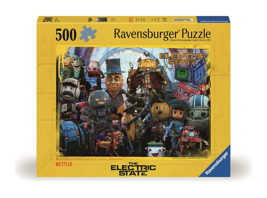 RAVENSBURGER Puzzle Robotický svet 500 dielikov