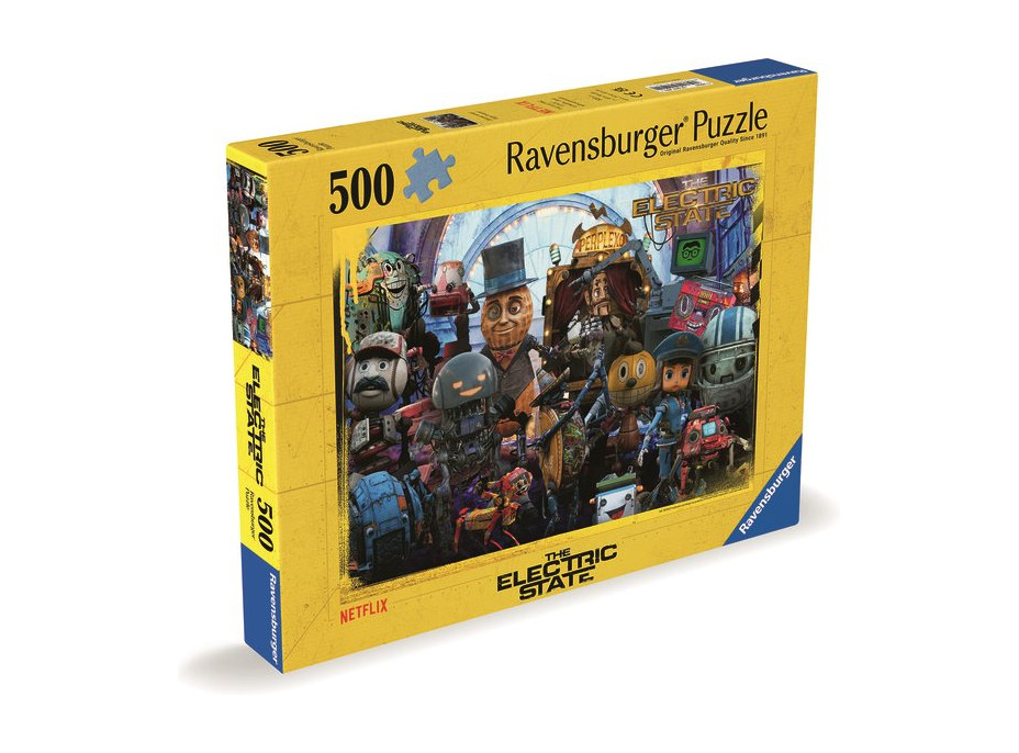 RAVENSBURGER Puzzle Robotický svet 500 dielikov