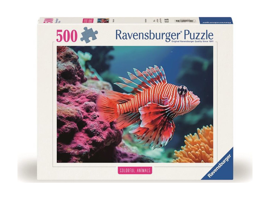 RAVENSBURGER Puzzle Perutýn ohnivý 500 dielikov