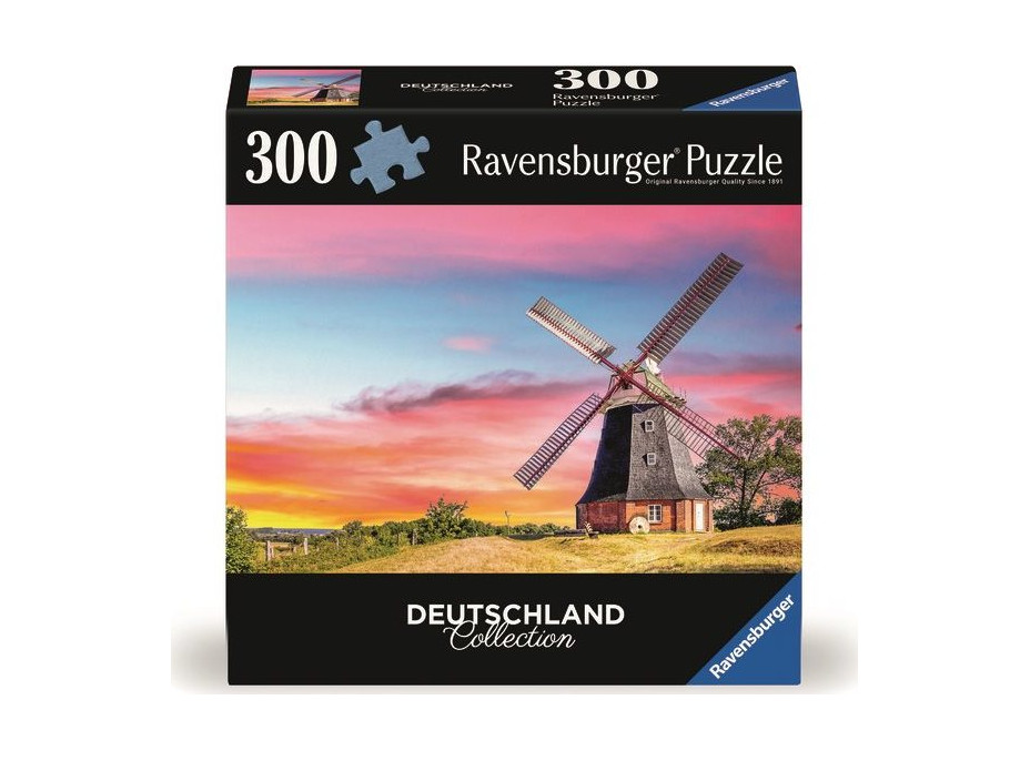 RAVENSBURGER Puzzle Veterný mlyn 300 dielikov