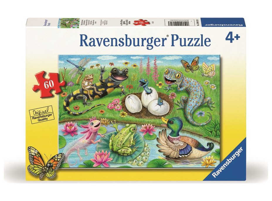 RAVENSBURGER Puzzle Vitajte mláďatká! 60 dielikov