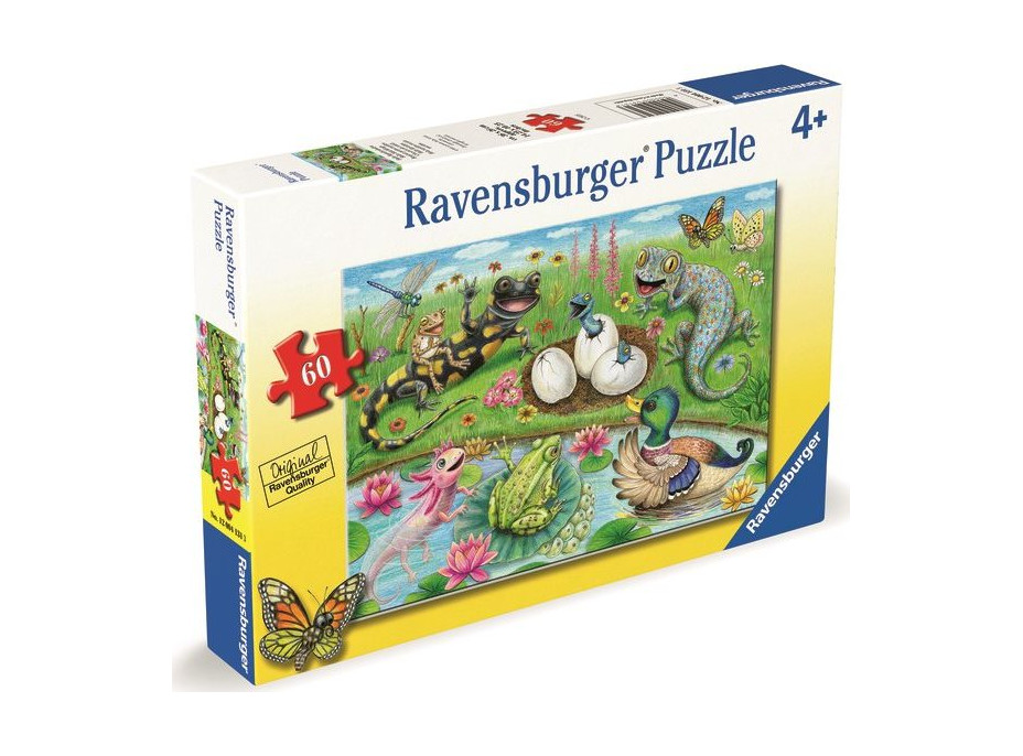 RAVENSBURGER Puzzle Vitajte mláďatká! 60 dielikov