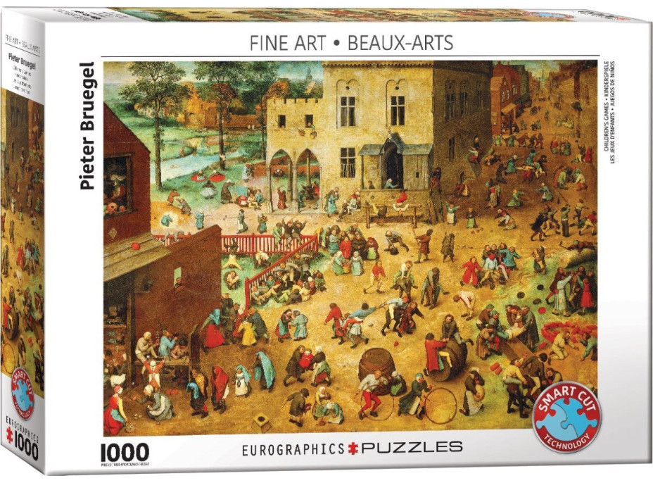 EUROGRAPHICS Puzzle Detské hry 1000 dielikov