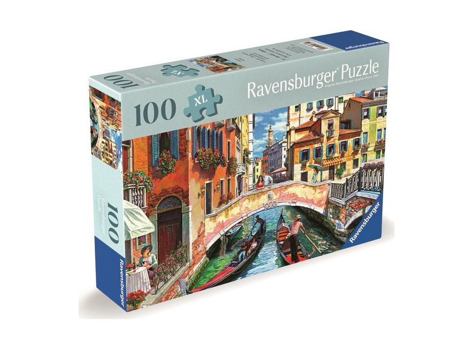 RAVENSBURGER Puzzle Benátky XXL 100 dielikov