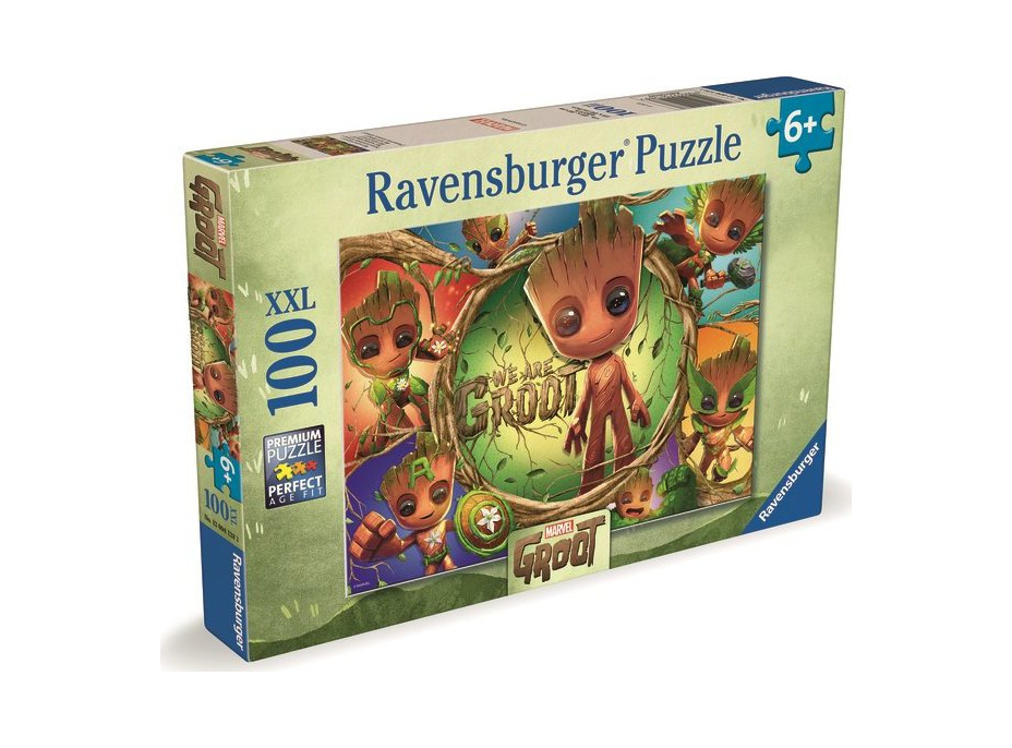 RAVENSBURGER Puzzle Marvel: Groot XXL 100 dielikov