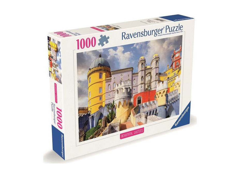 RAVENSBURGER Puzzle Impozantné hrady a zámky: Pena, Portugalsko 1000 dielikov