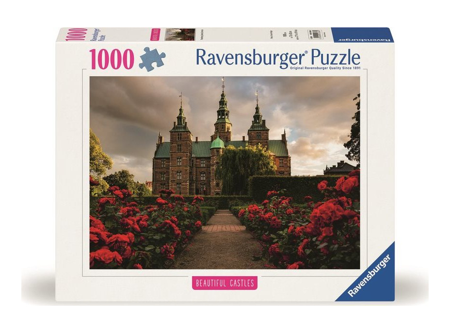 RAVENSBURGER Puzzle Impozantné hrady a zámky: Rosenborg, Dánsko 1000 dielikov