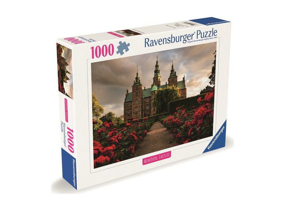 RAVENSBURGER Puzzle Impozantné hrady a zámky: Rosenborg, Dánsko 1000 dielikov