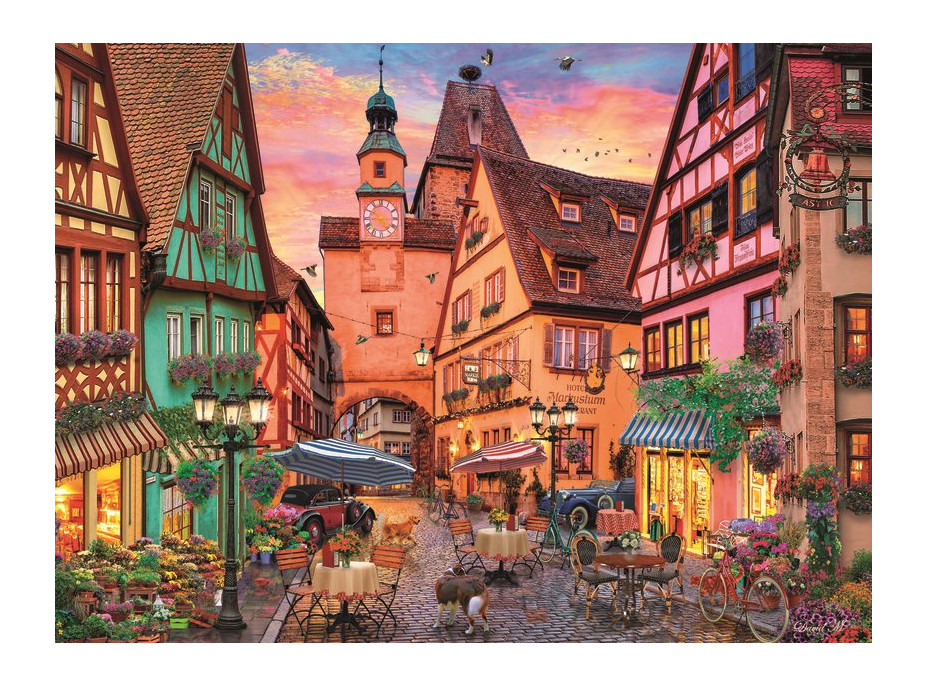 RAVENSBURGER Puzzle Bavorský sen 500 dielikov