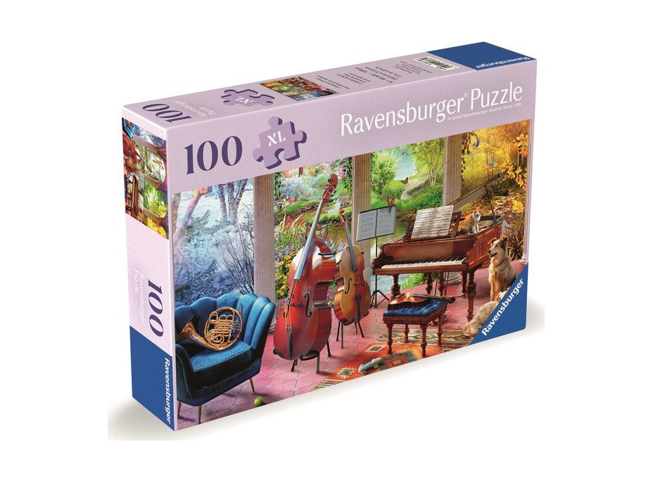 RAVENSBURGER Puzzle Hudba štyroch ročných období XXL 100 dielikov