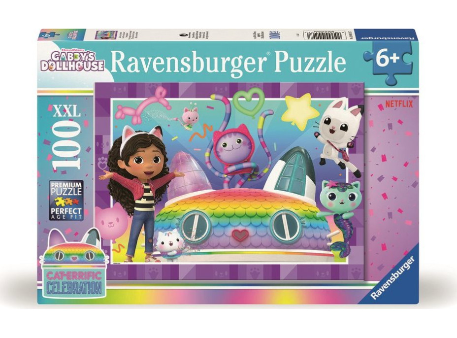 RAVENSBURGER Puzzle Gábinin kúzelný domček XXL 100 dielikov