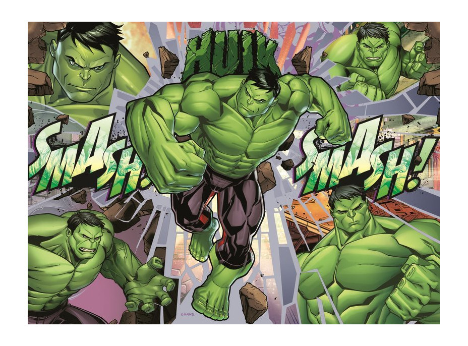 RAVENSBURGER Puzzle Marvel: Hulk XXL 100 dielikov