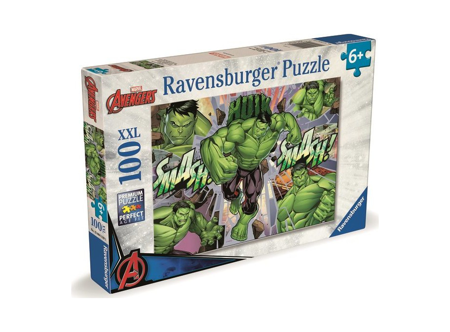 RAVENSBURGER Puzzle Marvel: Hulk XXL 100 dielikov