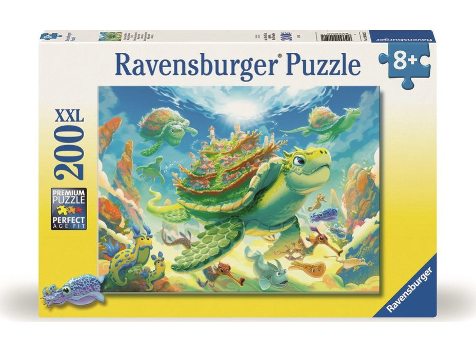 RAVENSBURGER Puzzle Magický svet pod hladinou XXL 200 dielikov