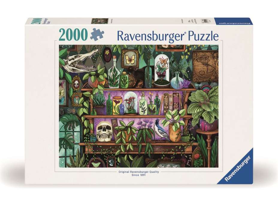 RAVENSBURGER Puzzle Botanické kráľovstvo 2000 dielikov