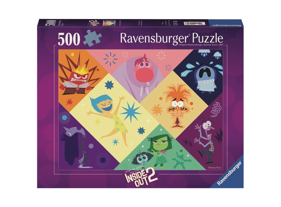 RAVENSBURGER Puzzle V hlave 2 500 dielikov