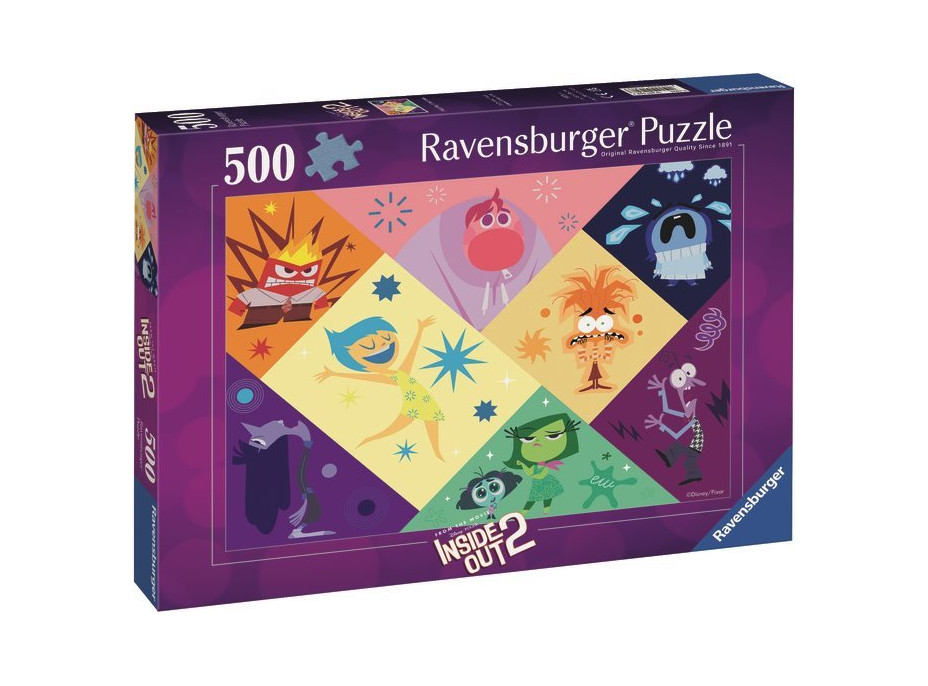 RAVENSBURGER Puzzle V hlave 2 500 dielikov