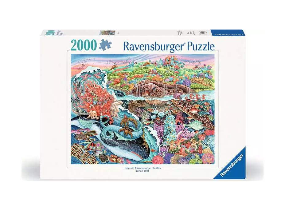 RAVENSBURGER Puzzle Príbehy z hlbín 2000 dielikov