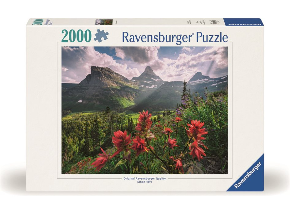 RAVENSBURGER Puzzle Nádherná krajina 2000 dielikov